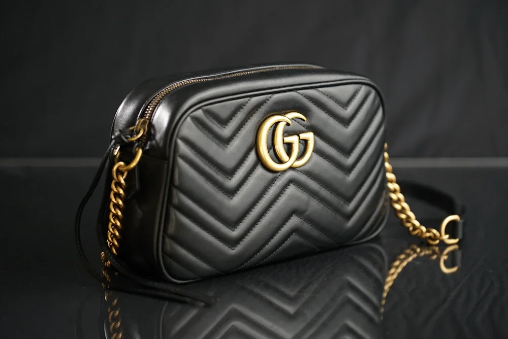First-layer cowhide leather showing rich natural grain texture