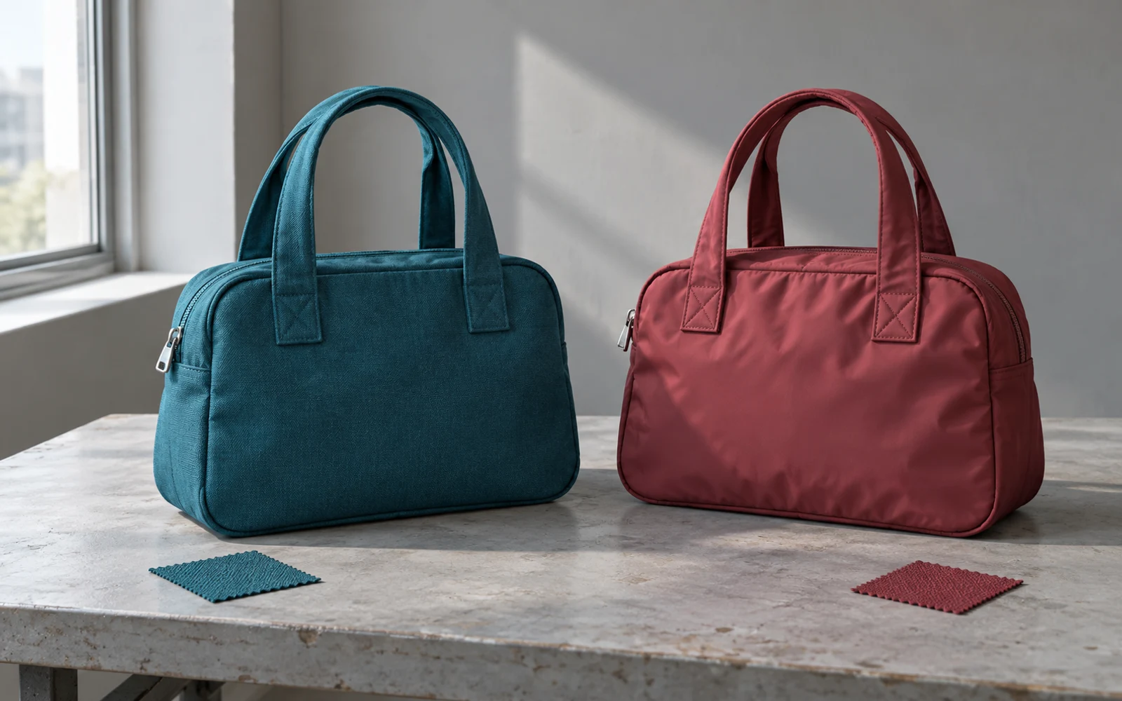 Canvas vs Nylon for Custom Handbags: A Brand Buyer's Material and Sampling Guide article image