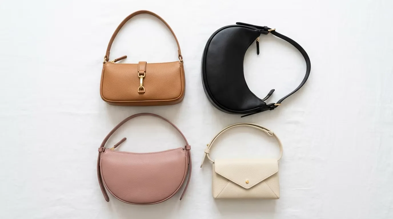 Underarm Bag Guide: The Baguette, Crescent and Half-Moon for B2B Buyers article image