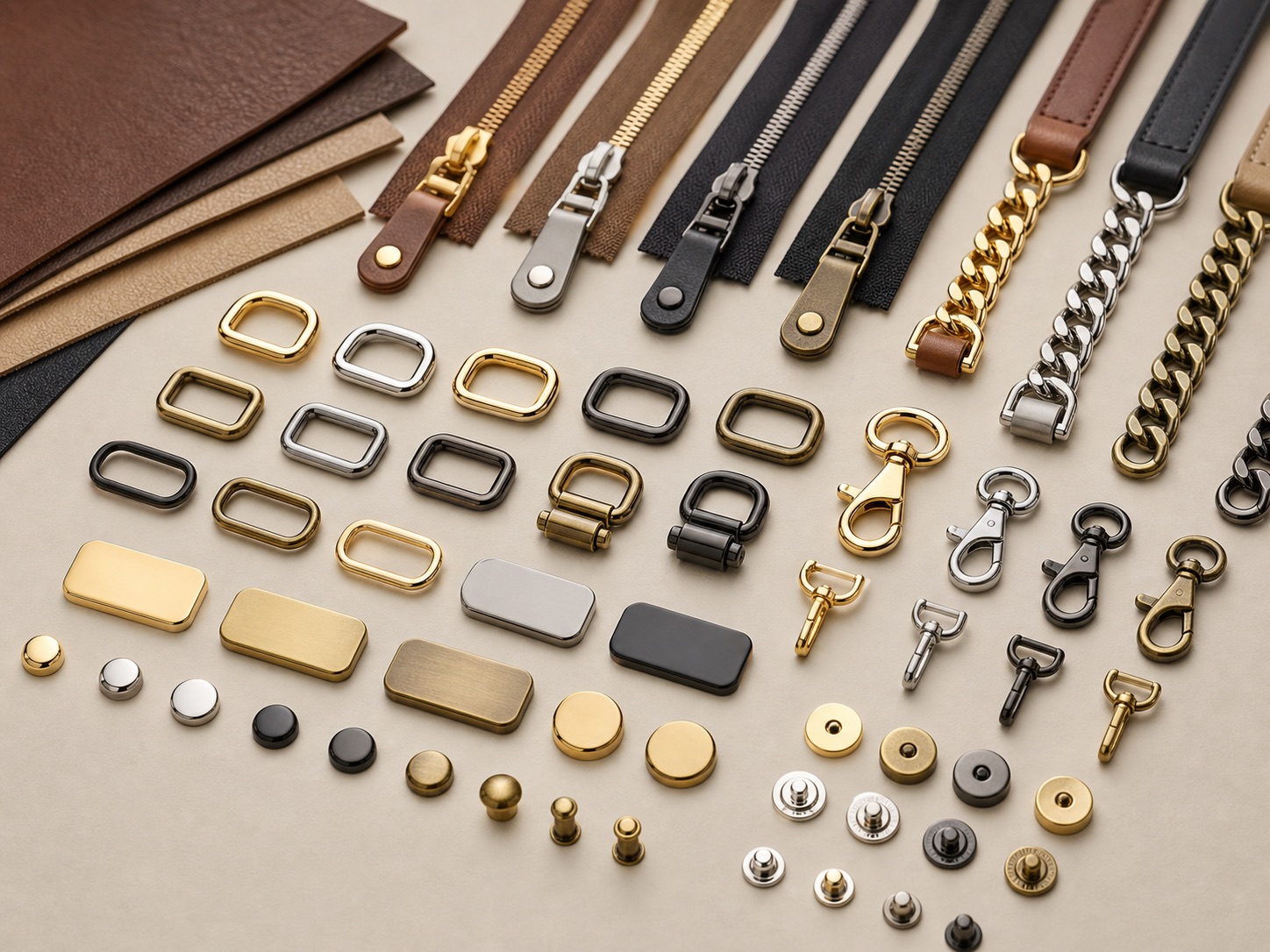 Hardware customization reference for Christori handbag projects