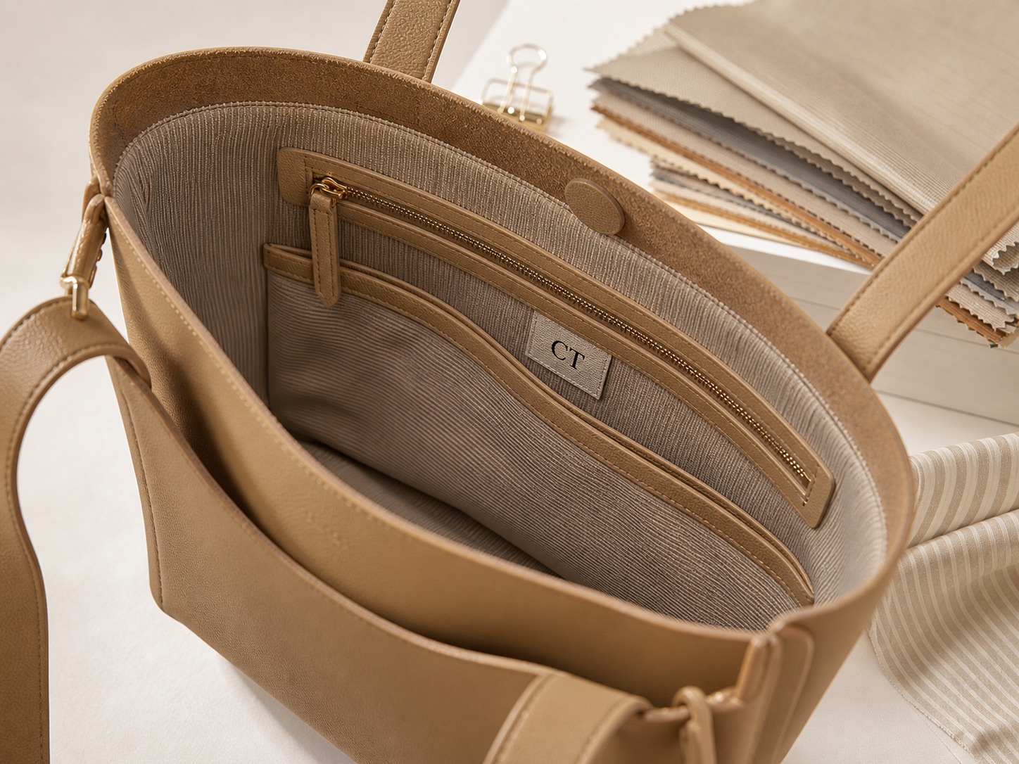 Lining customization reference for Christori handbag projects