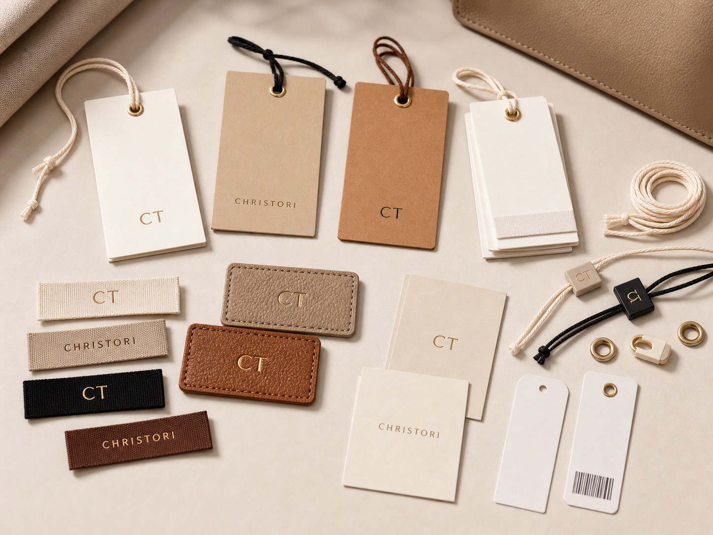 Hang Tag / Label customization reference for Christori handbag projects