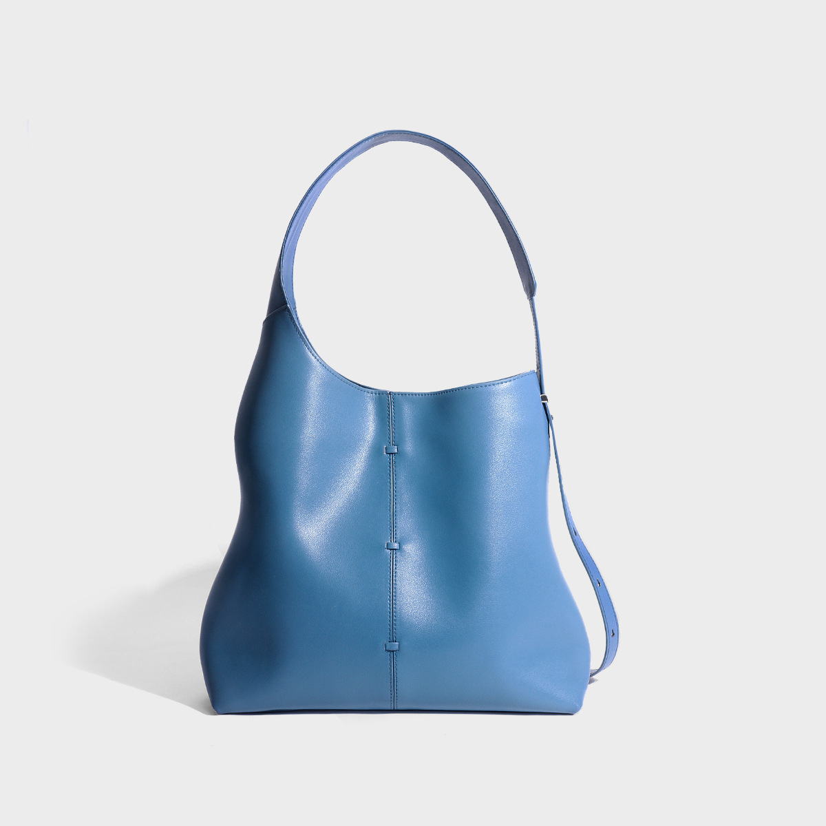 Aesthetic Leather Hobo Underarm Tote product image