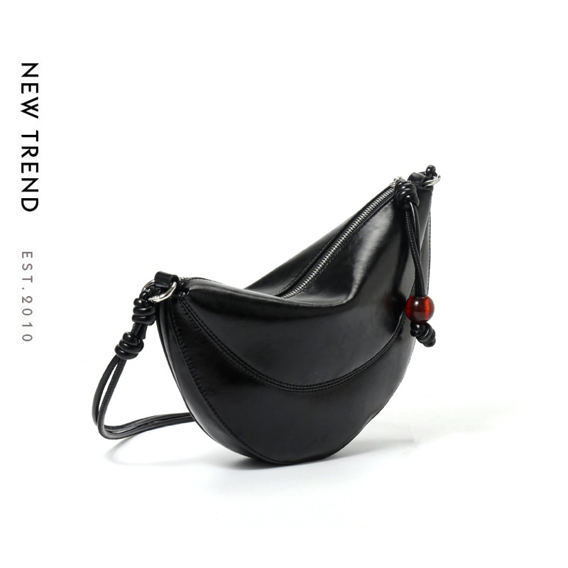 Chic Slouchy Leather Underarm Shoulder Bag product image