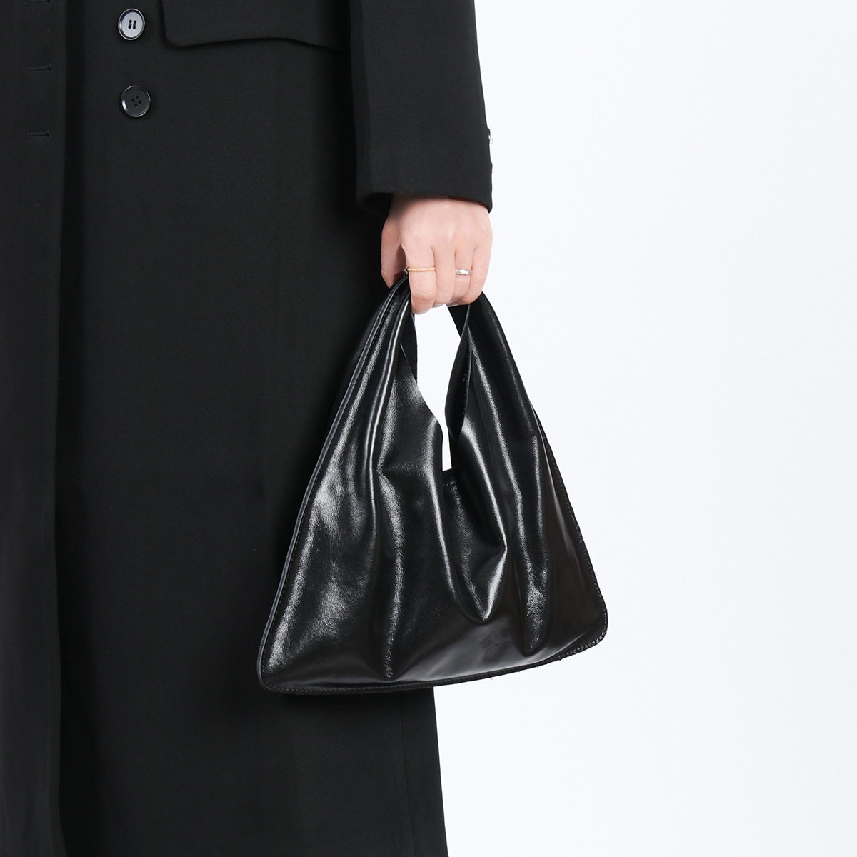Genuine Leather Dumpling Underarm Crossbody Commuter Shoulder Bag product image