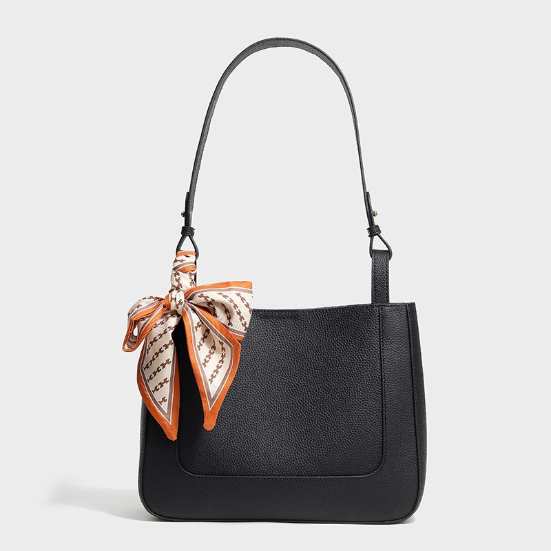 Genuine Leather Niche Design Crossbody Shoulder Bag Women Casual Underarm Commuter Bag product image