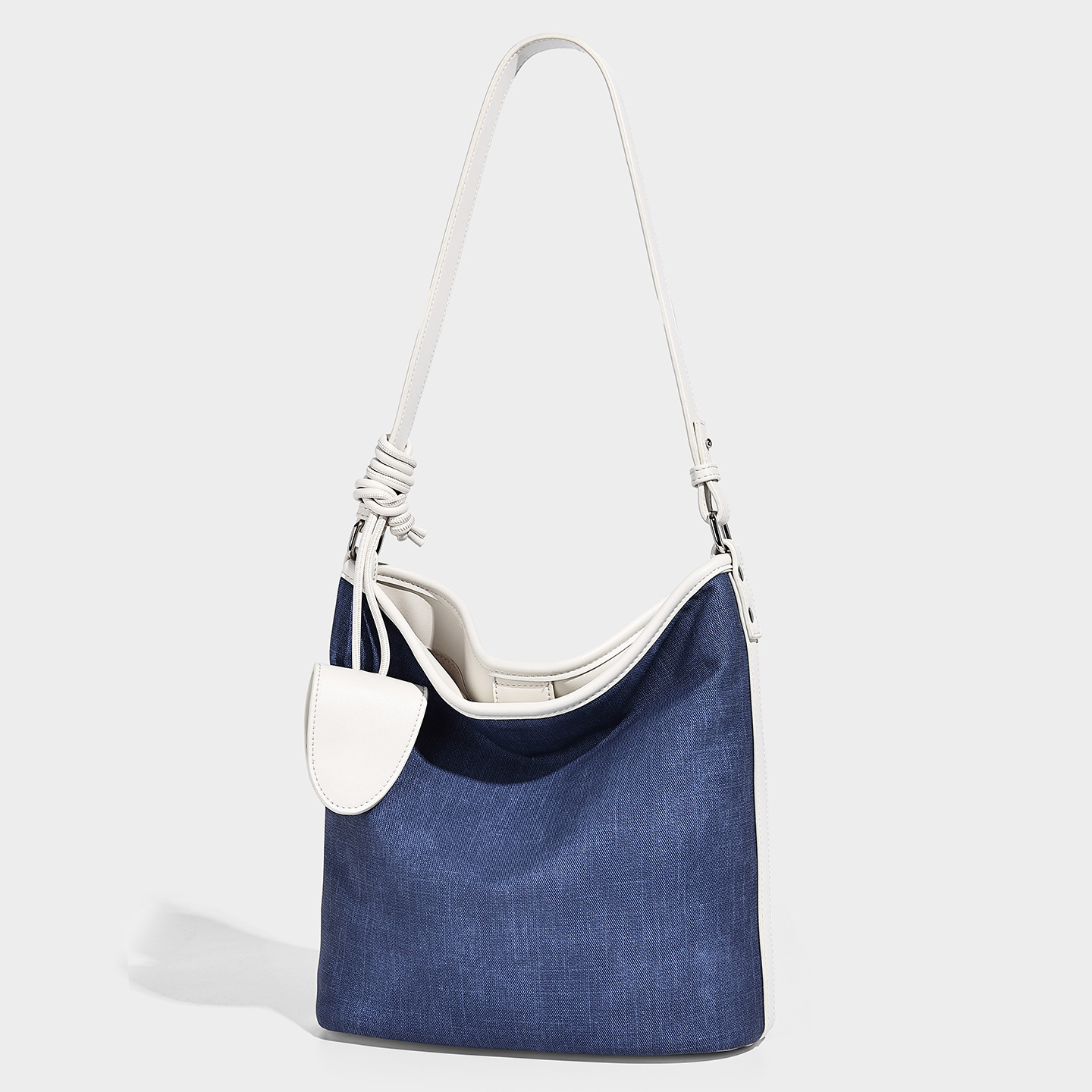 Large Capacity Vegan Leather Shoulder Bag — Campus Commuter