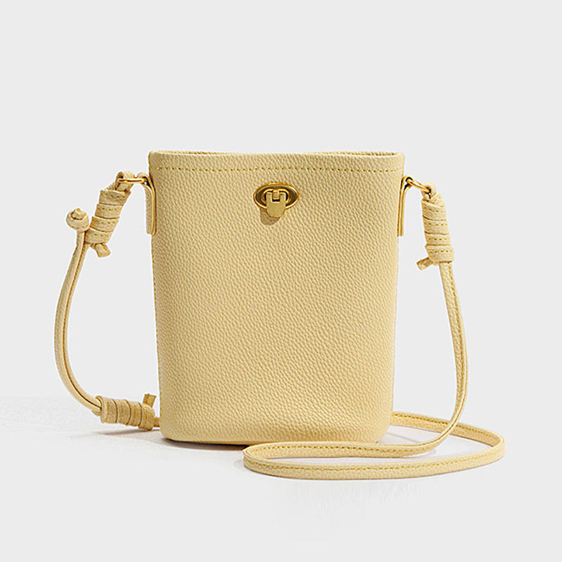 Minimalist Genuine Leather Mini Crossbody Phone Bag product image
