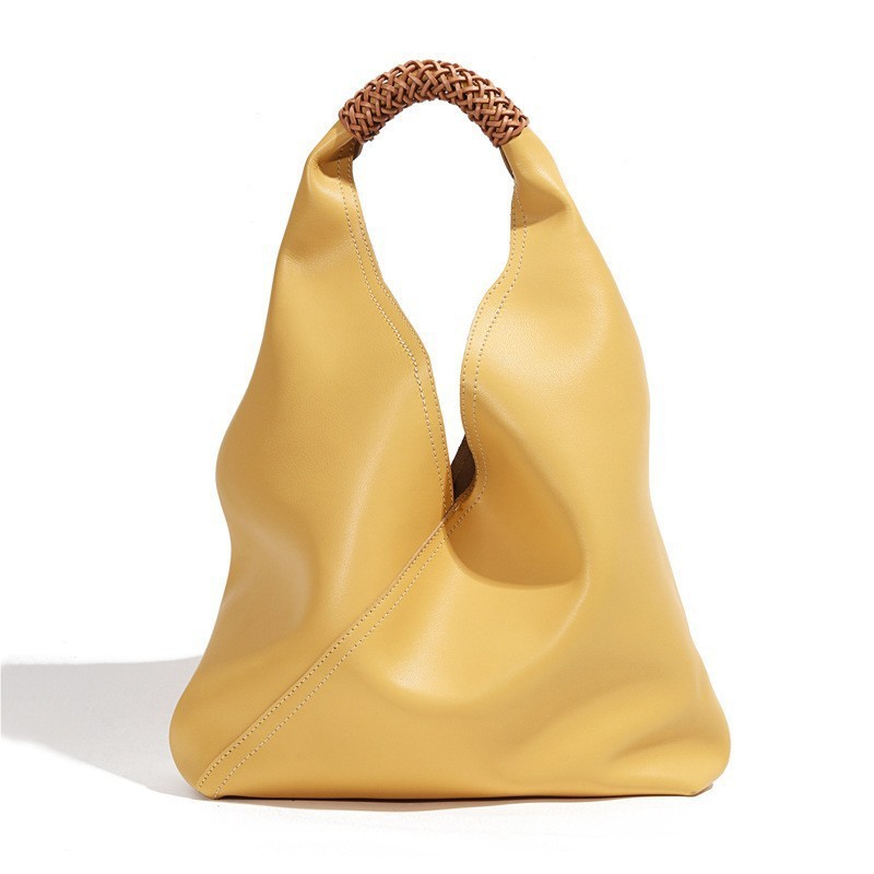 Minimalist Korean Style Leather Bag related to Lining handbag material