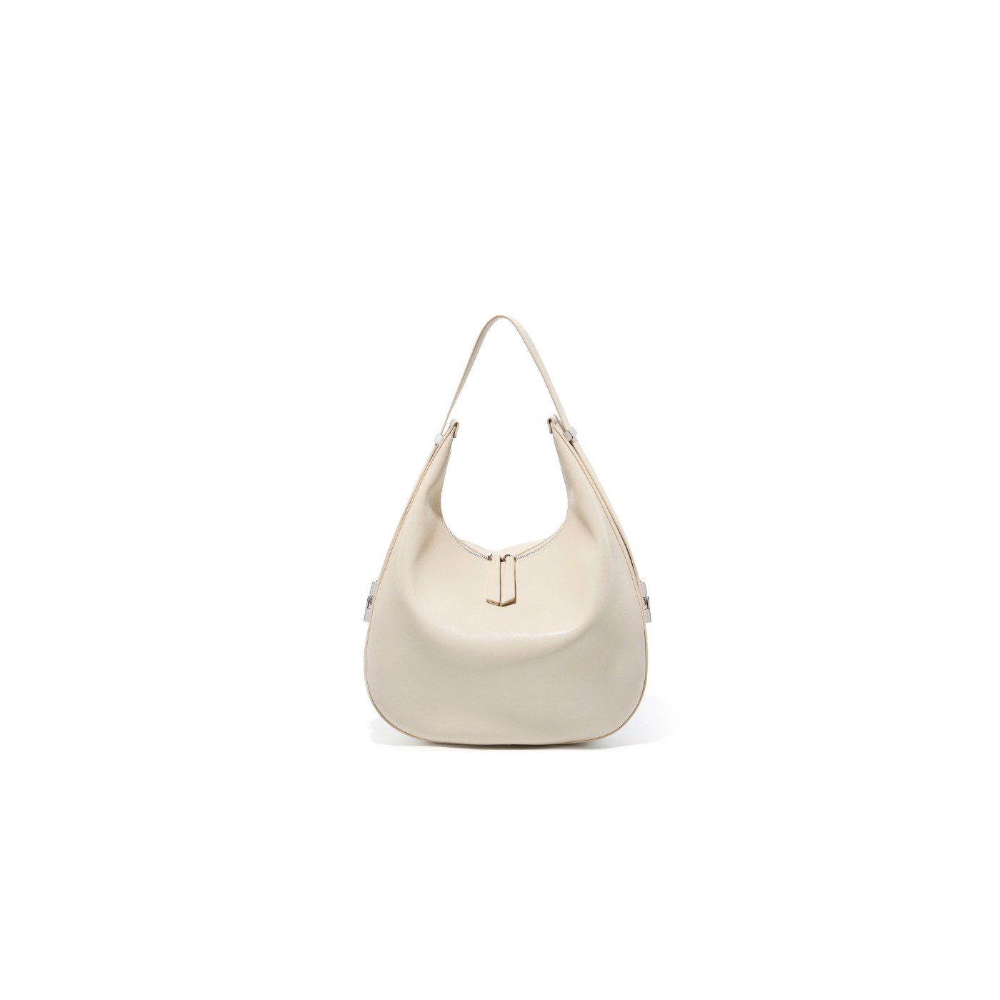 Product image 7 of Crescent Leather Hobo Bucket Bag for wholesale handbag buyers