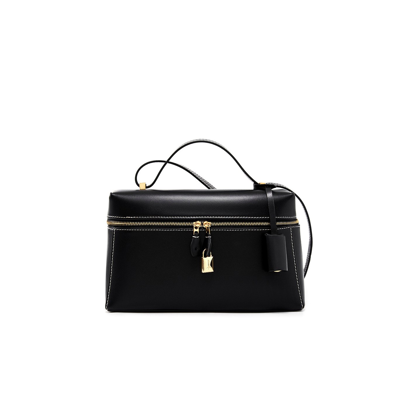 Product image 6 of Structured Leather Box Handbag for wholesale handbag buyers