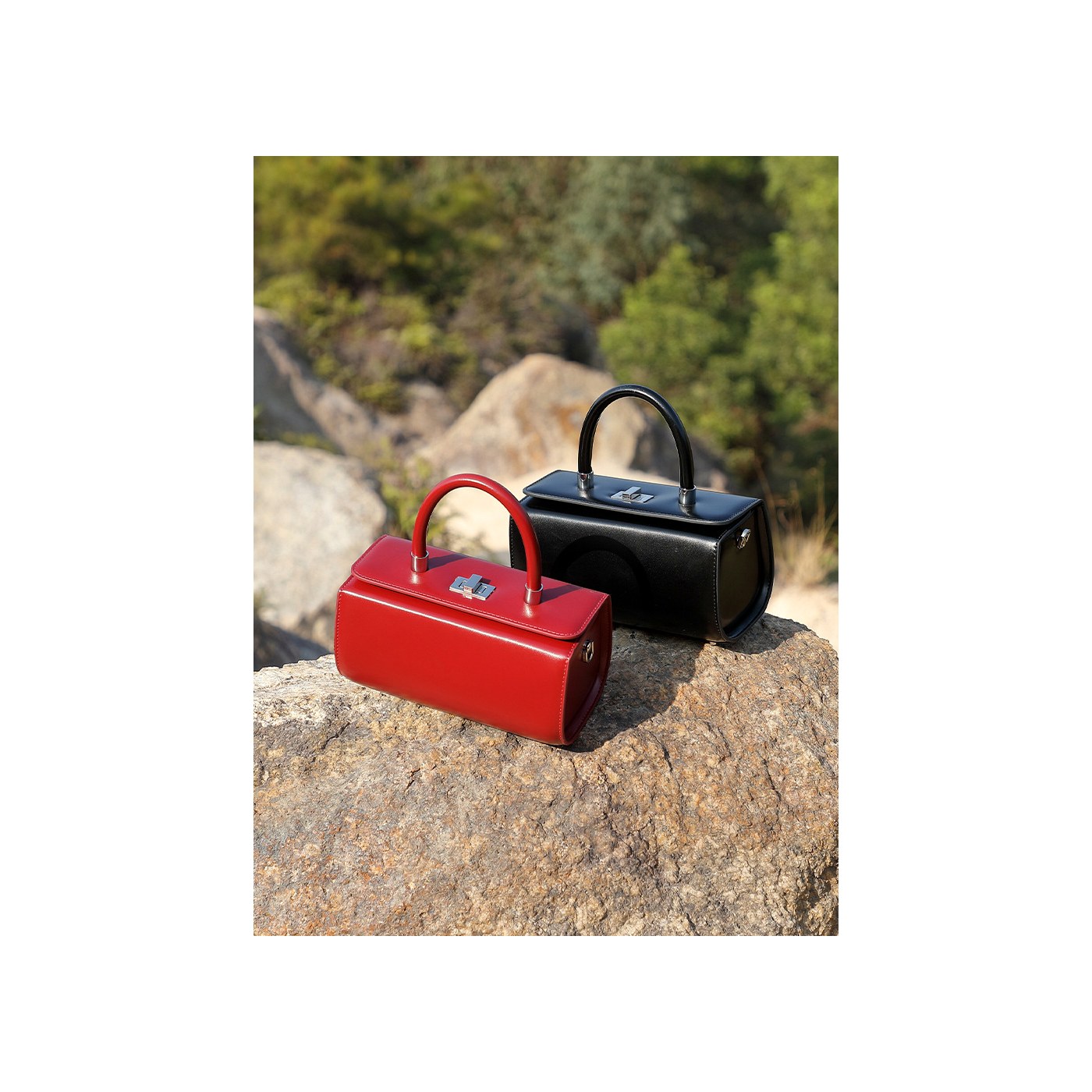 Product image 5 of Leather Doctor Box Handbag for wholesale handbag buyers