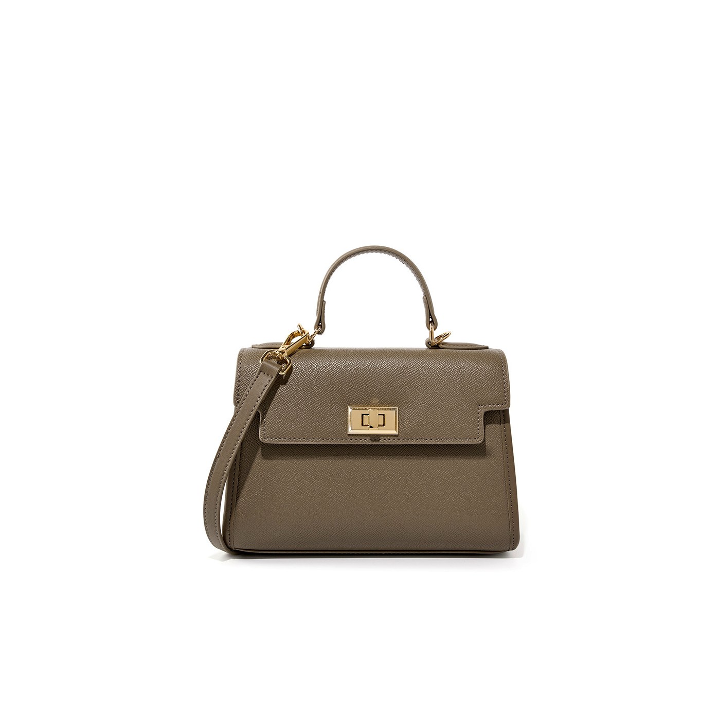 Product image 6 of Mini Structured Leather Top Handle Bag for wholesale handbag buyers