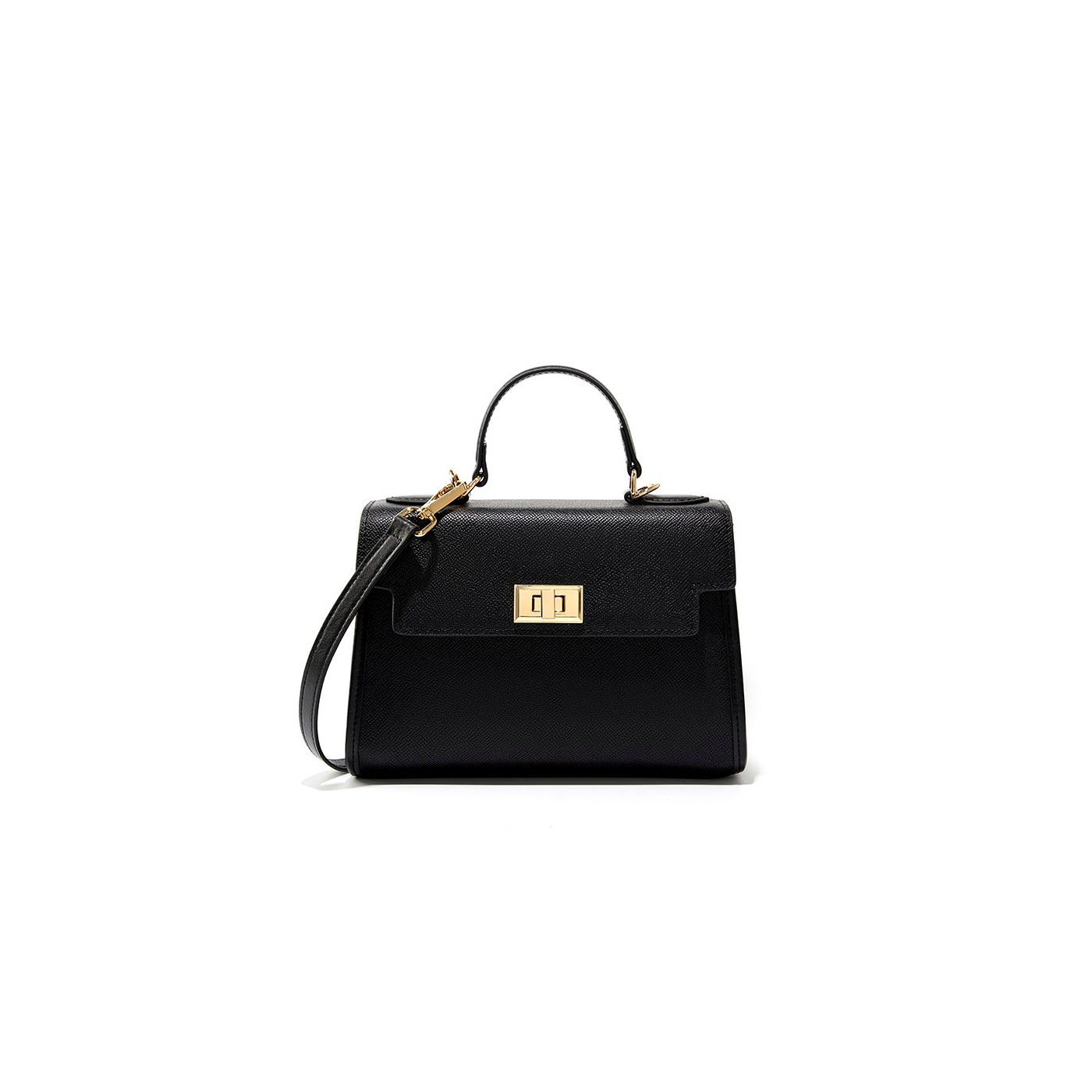 Product image 8 of Mini Structured Leather Top Handle Bag for wholesale handbag buyers