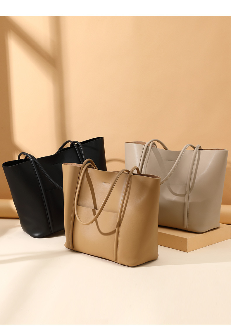 Product image 2 of Large Genuine Leather Work Tote Bag for wholesale handbag buyers