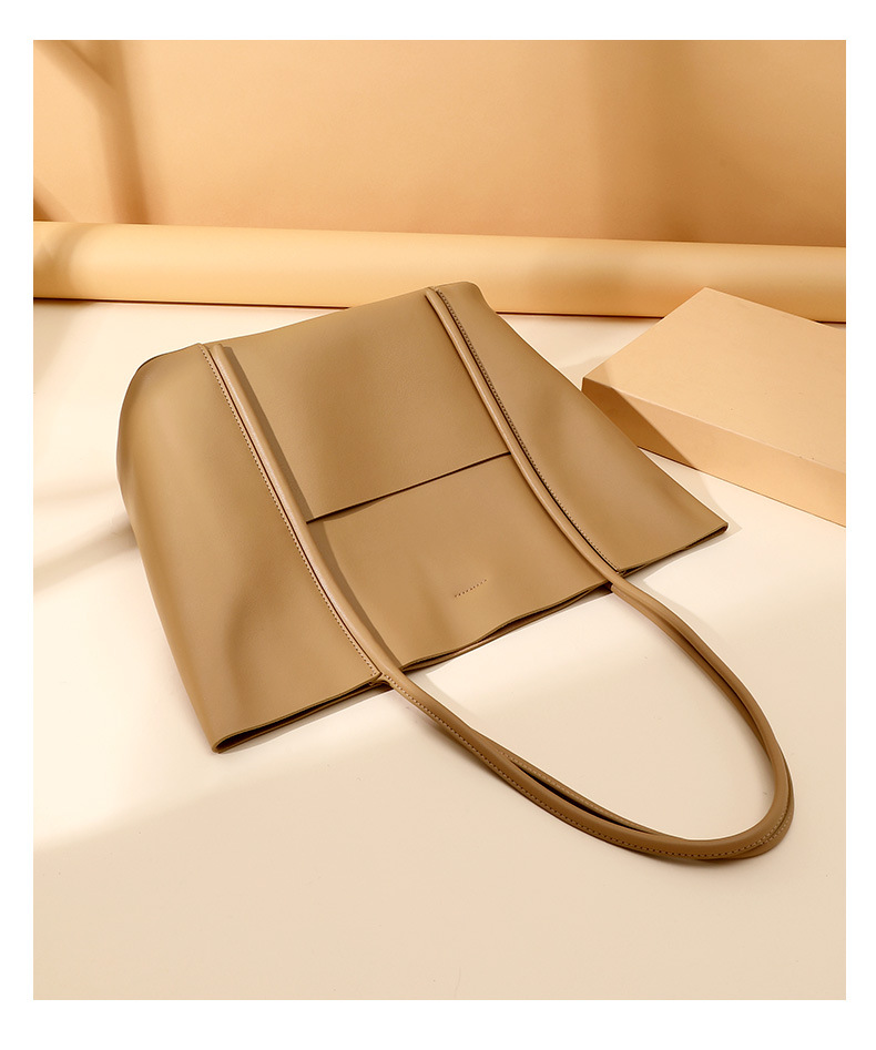 Product image 3 of Large Genuine Leather Work Tote Bag for wholesale handbag buyers