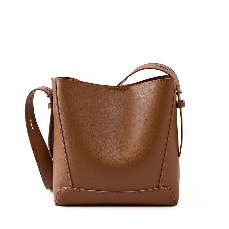 Product image 5 of Large Soft Leather Bucket Shoulder Bag for wholesale handbag buyers