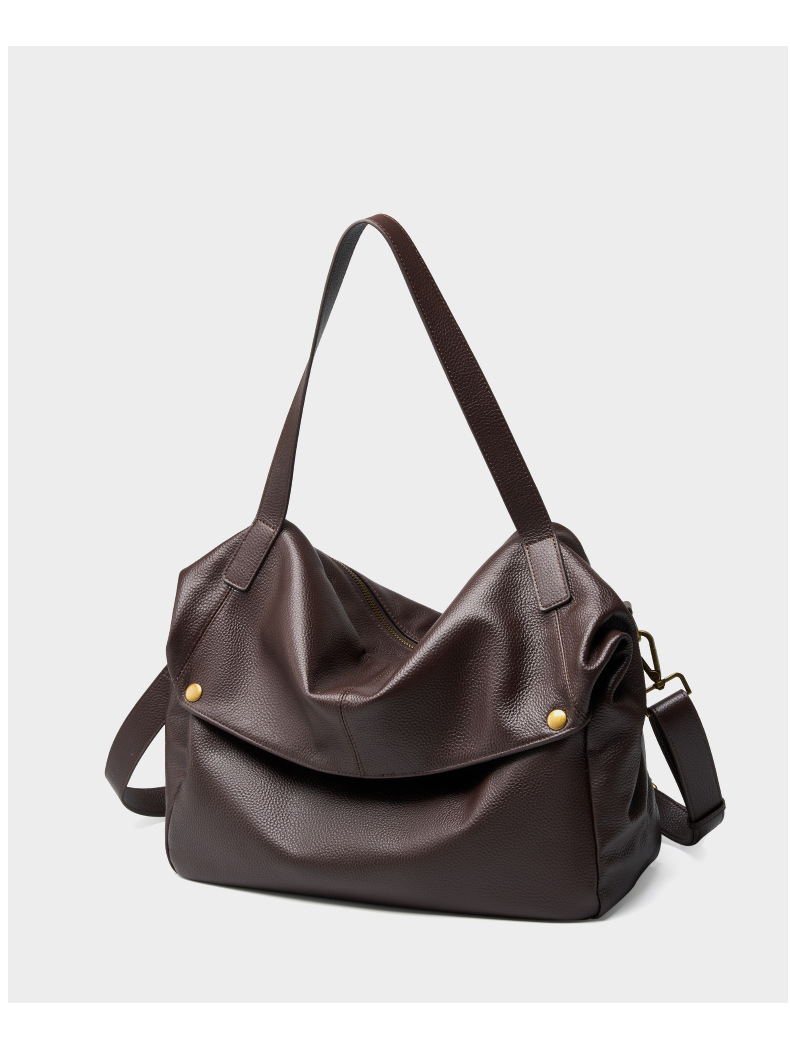 Product image 2 of Oversized Soft Leather Shoulder Tote Bag for wholesale handbag buyers