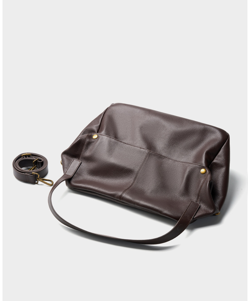 Product image 4 of Oversized Soft Leather Shoulder Tote Bag for wholesale handbag buyers