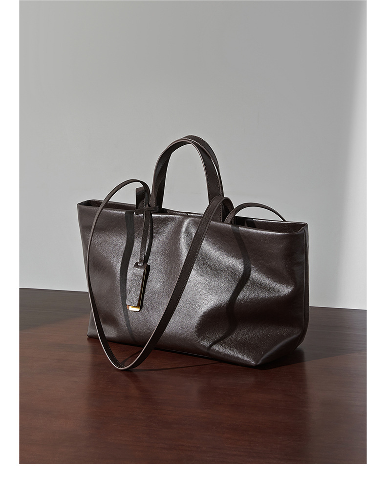 Product image 2 of Vintage Soft Leather Hobo Tote Bag for wholesale handbag buyers