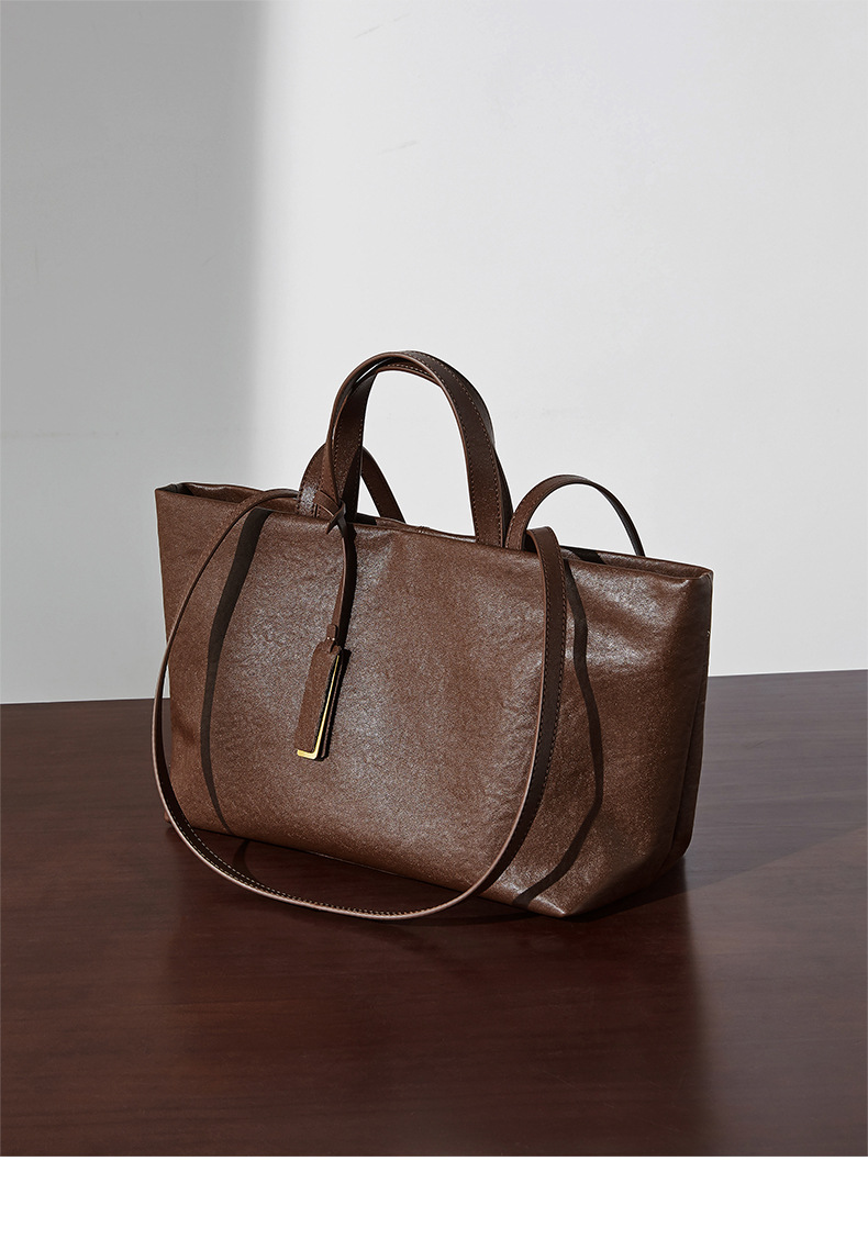 Product image 3 of Vintage Soft Leather Hobo Tote Bag for wholesale handbag buyers