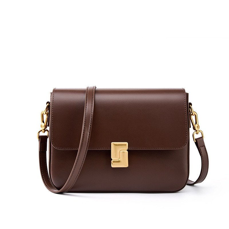 Product image 5 of Leather Flap Crossbody Box Bag for wholesale handbag buyers
