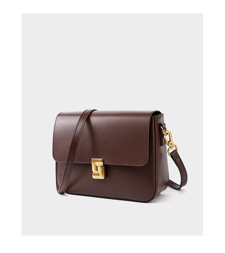 Product image 8 of Leather Flap Crossbody Box Bag for wholesale handbag buyers