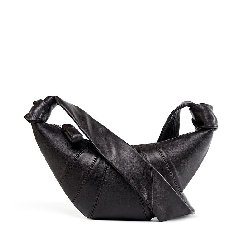 Product image 8 of Soft Sheepskin Croissant Shoulder Bag for wholesale handbag buyers