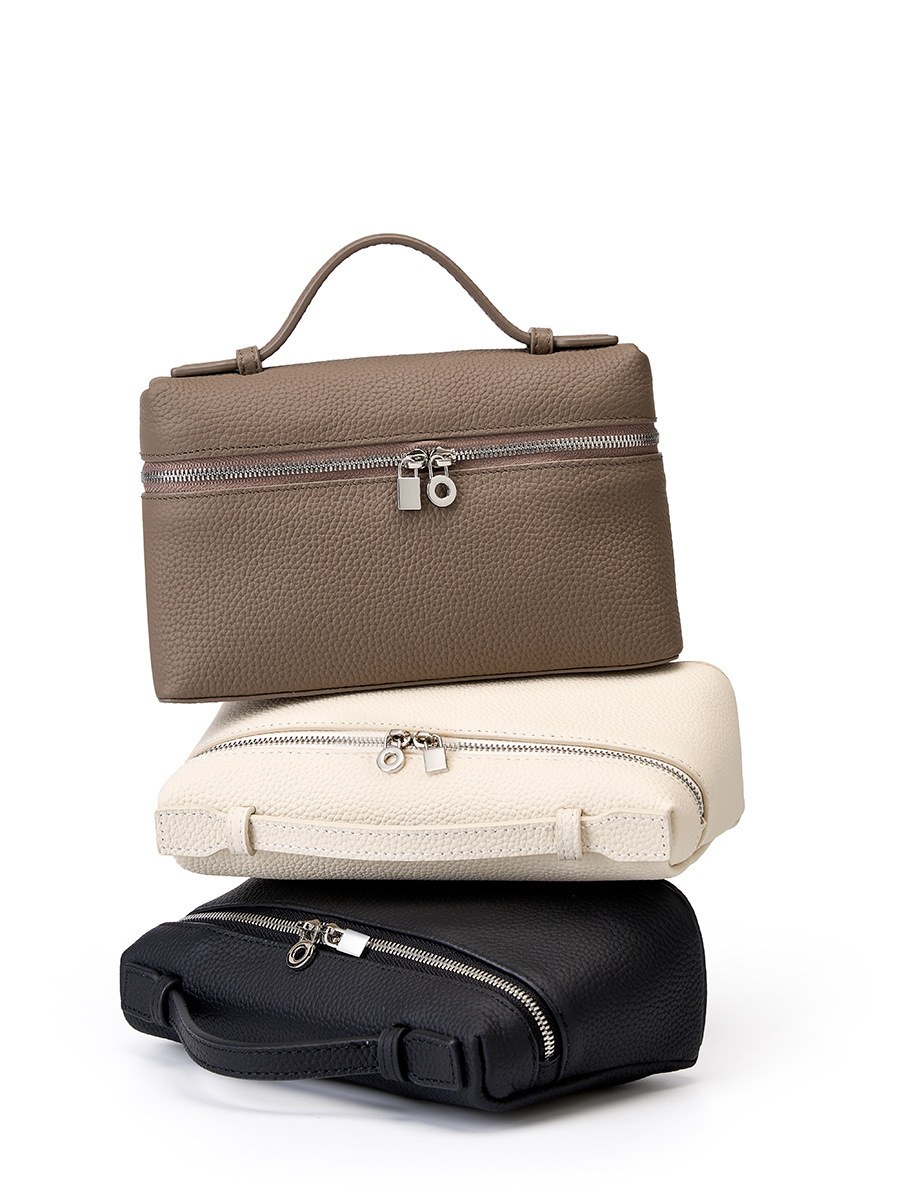 Product image 5 of Compact Leather Box Crossbody Bag for wholesale handbag buyers