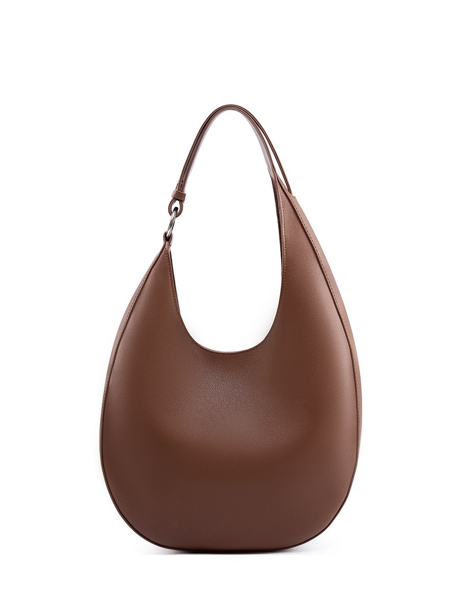 Product image 5 of Crescent Leather Hobo Shoulder Bag for wholesale handbag buyers