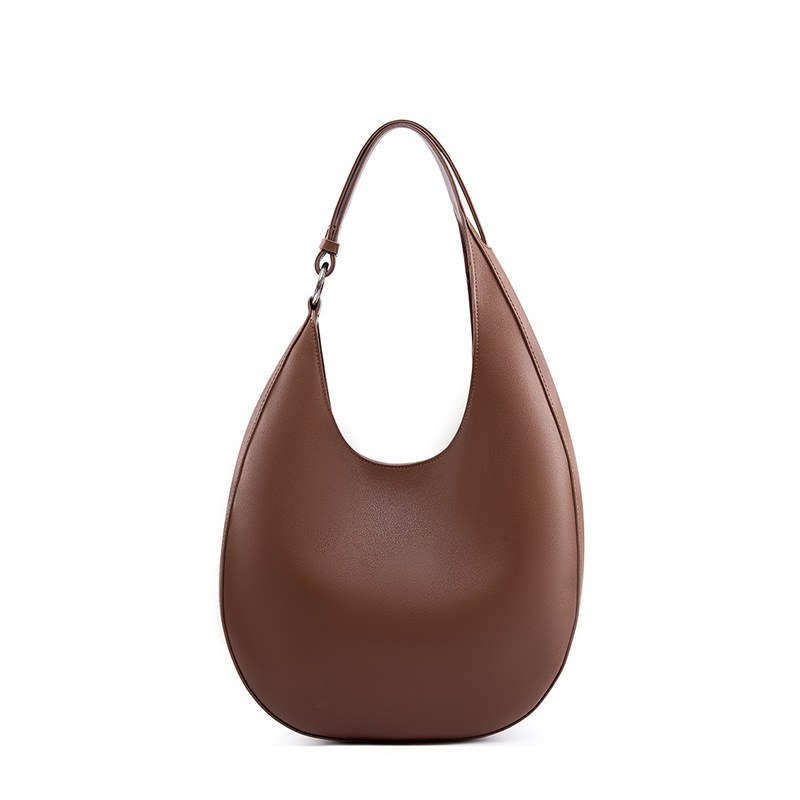 Product image 8 of Crescent Leather Hobo Shoulder Bag for wholesale handbag buyers