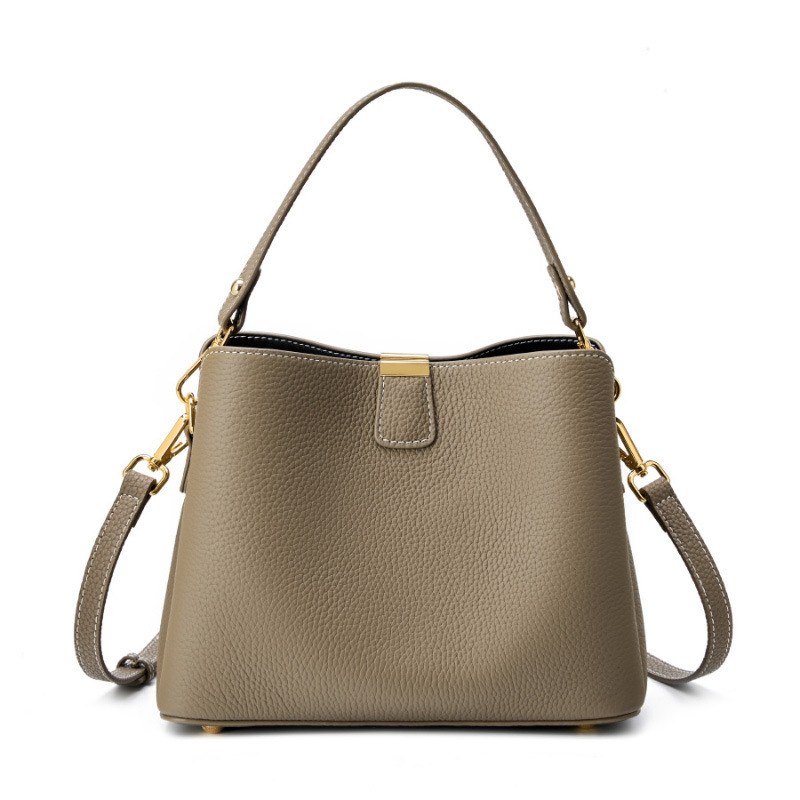 Product image 6 of Large Leather Bucket Shoulder Bag for wholesale handbag buyers