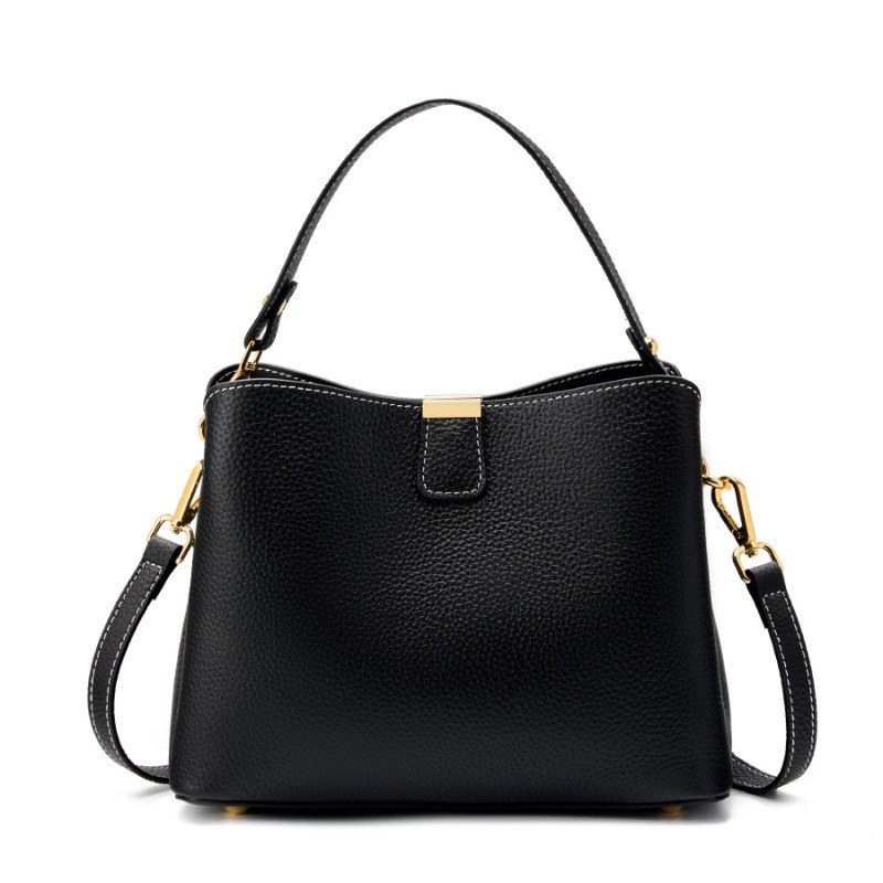 Product image 7 of Large Leather Bucket Shoulder Bag for wholesale handbag buyers