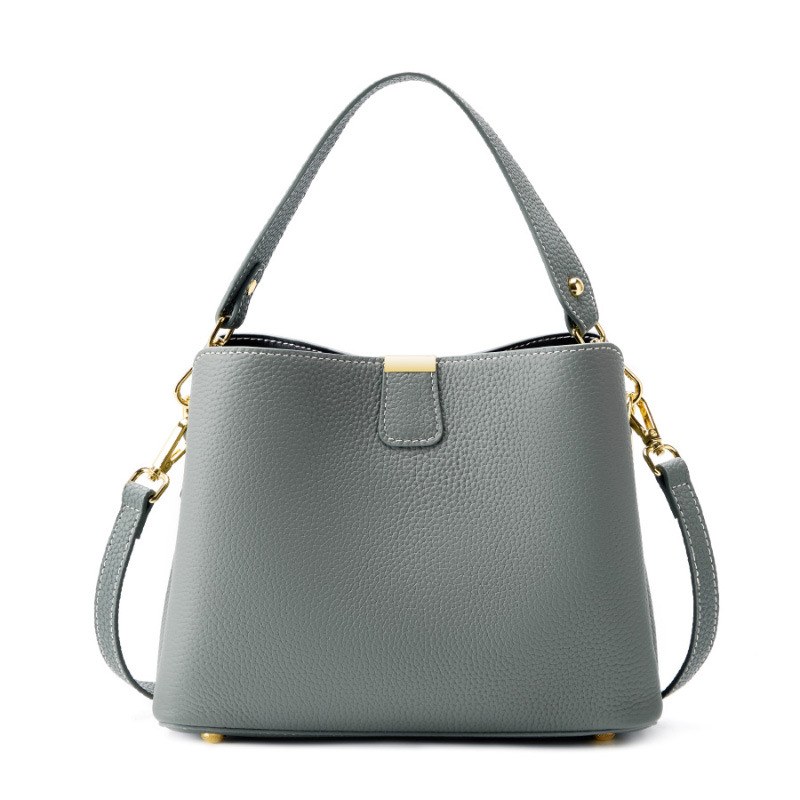 Product image 9 of Large Leather Bucket Shoulder Bag for wholesale handbag buyers