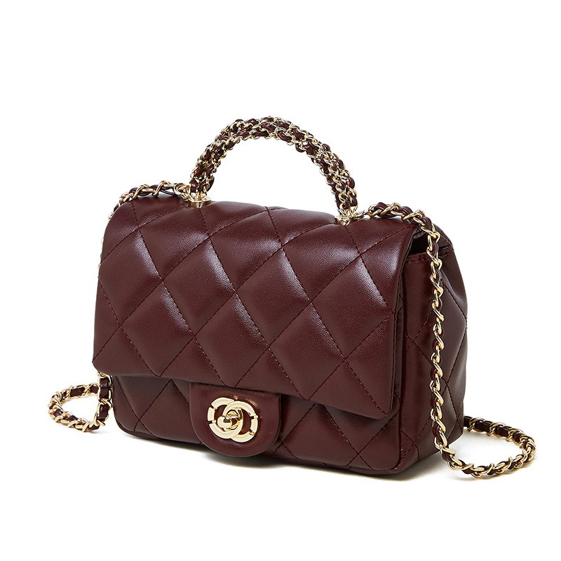 Product image 7 of Quilted Leather Chain Shoulder Bag for wholesale handbag buyers
