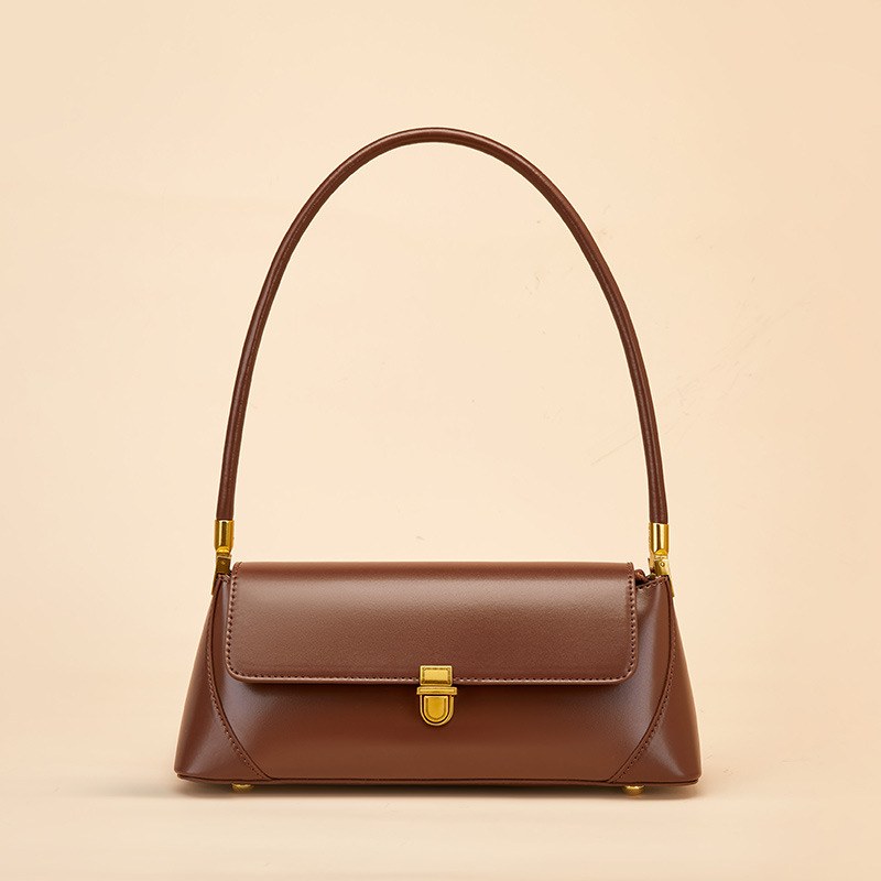 Product image 5 of Slim Leather Baguette Shoulder Bag for wholesale handbag buyers