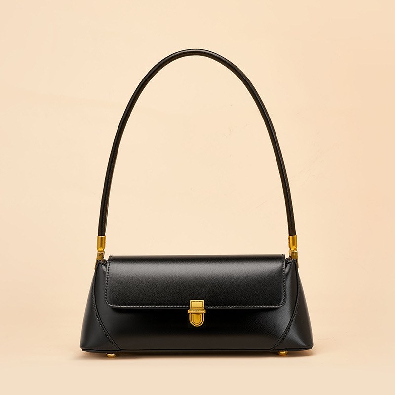 Product image 7 of Slim Leather Baguette Shoulder Bag for wholesale handbag buyers