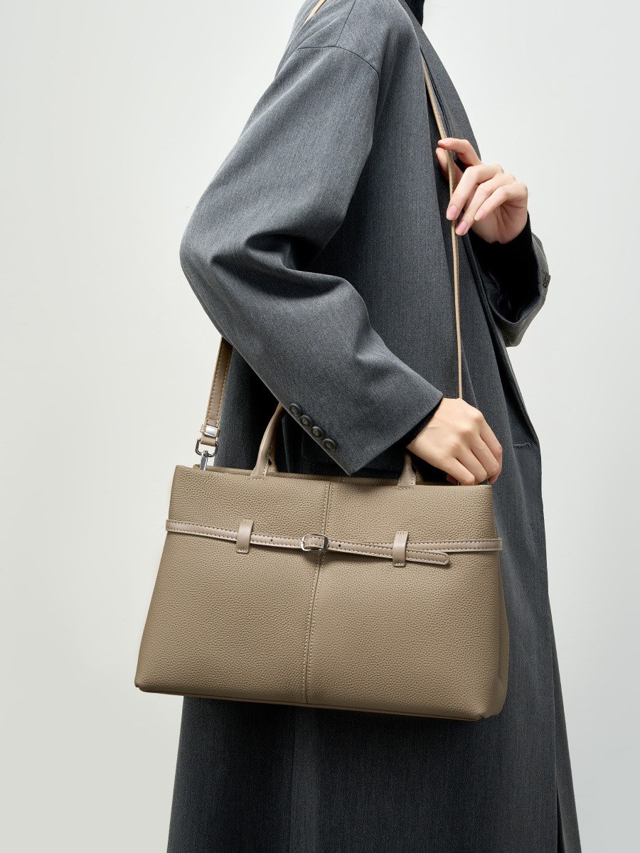 Product image 5 of Large Leather Top Handle Work Tote Bag for wholesale handbag buyers