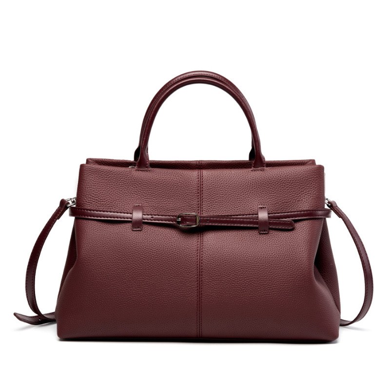 Product image 8 of Large Leather Top Handle Work Tote Bag for wholesale handbag buyers