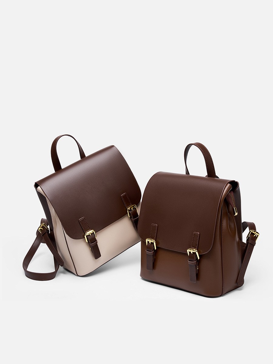 Product image 5 of Leather Convertible Backpack Shoulder Bag for wholesale handbag buyers