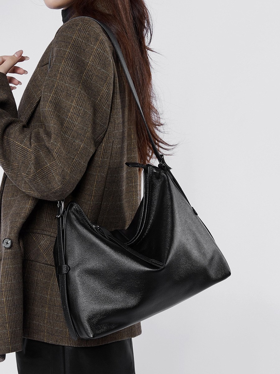 Product image 3 of Soft Leather Hobo Tote Shoulder Bag for wholesale handbag buyers