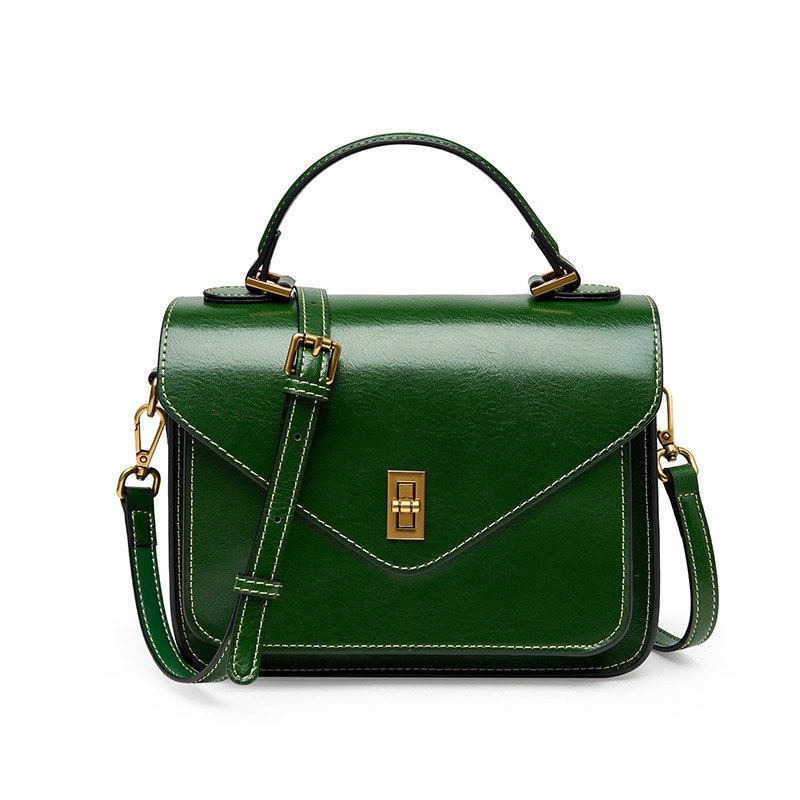 Product image 8 of Vintage Leather Satchel Crossbody Bag for wholesale handbag buyers