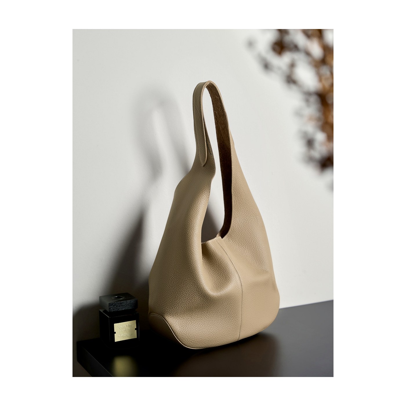 Product image 4 of Minimal Soft Leather Hobo Tote Bag for wholesale handbag buyers