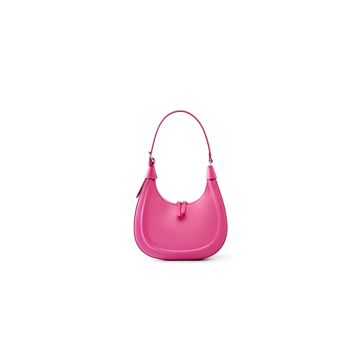 Product image 6 of Smooth Leather Half Moon Shoulder Bag for wholesale handbag buyers