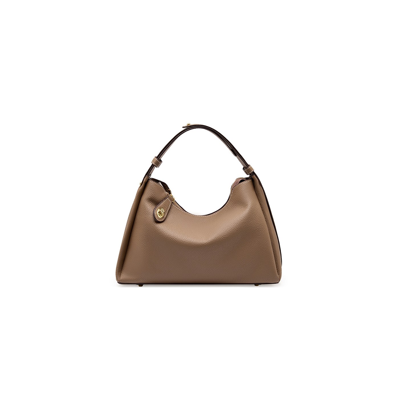 Soft Leather Saddle Shoulder Bag product image for B2B handbag collection
