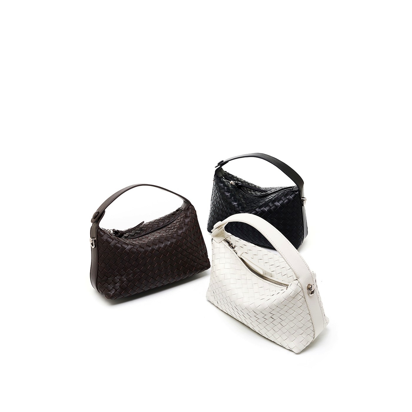 Product image 6 of Woven Sheepskin Dumpling Shoulder Bag for wholesale handbag buyers