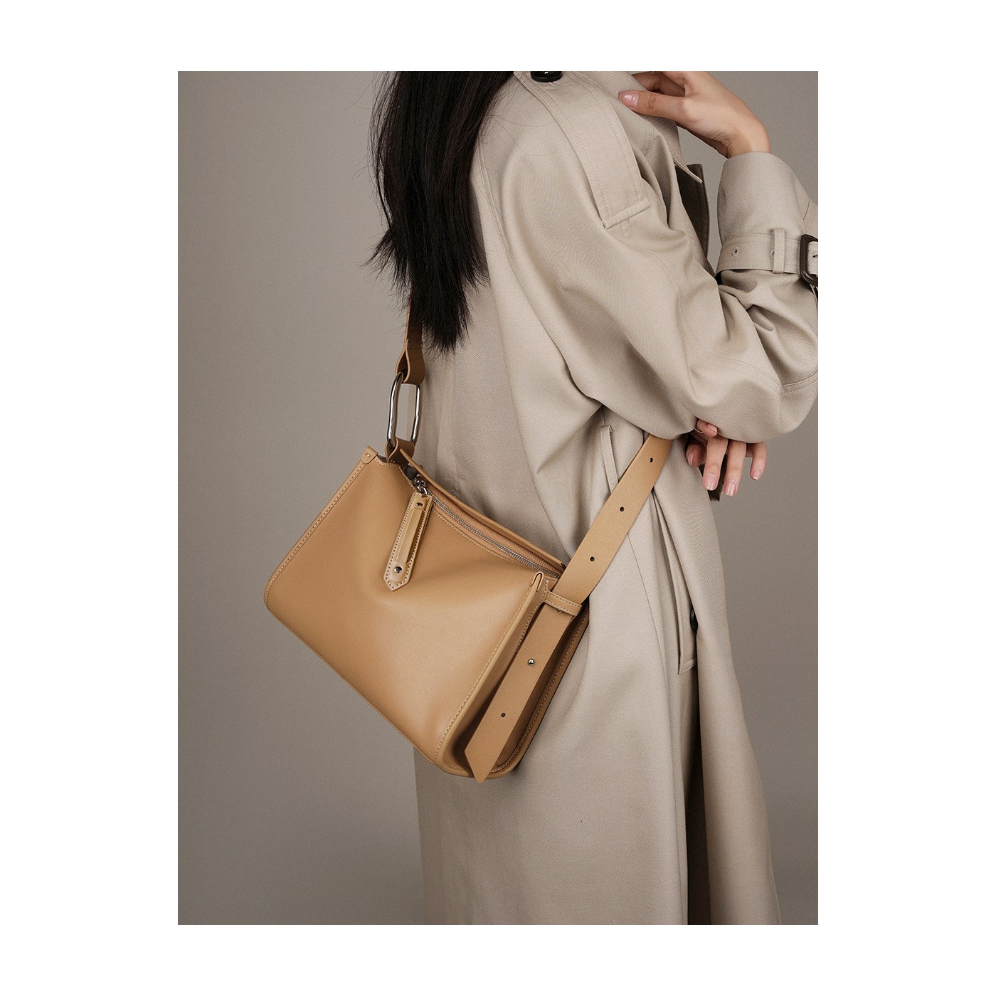 Product image 2 of Soft Leather Pillow Shoulder Bag for wholesale handbag buyers