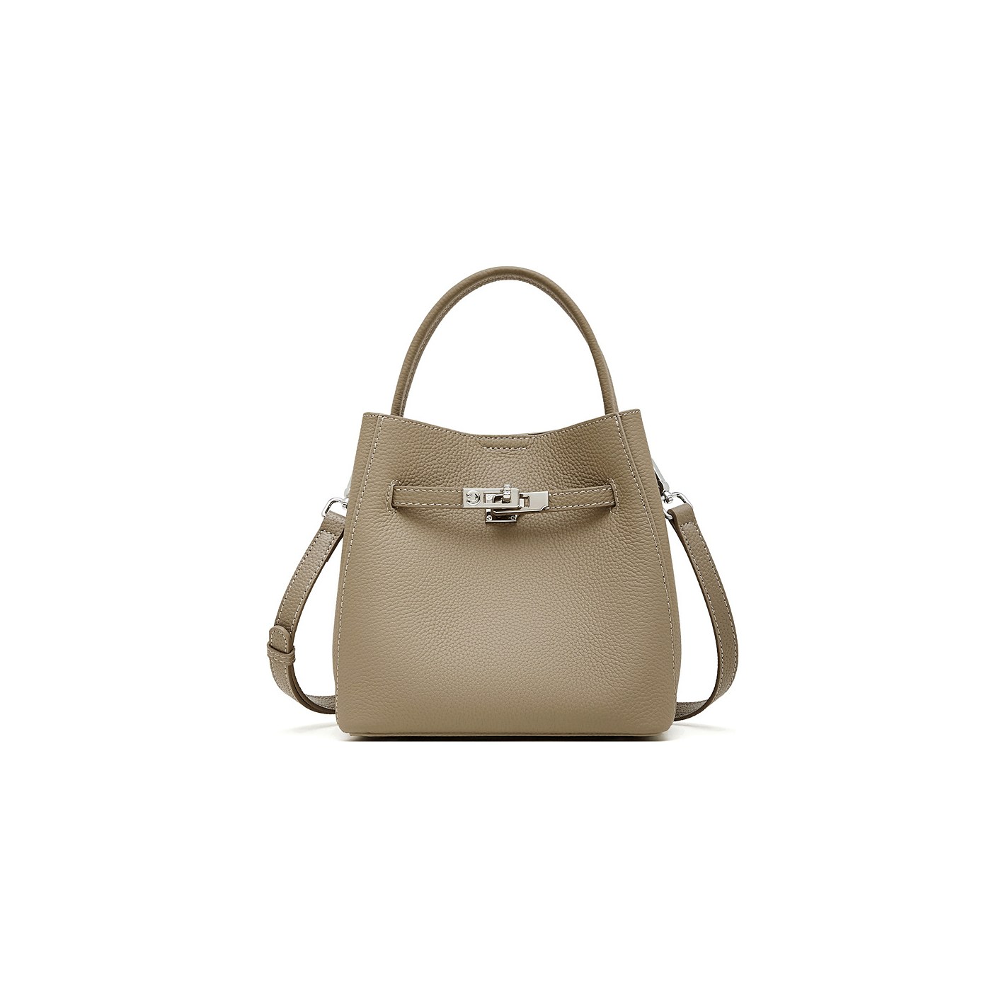 Product image 7 of Top Grain Leather Basket Bucket Bag for wholesale handbag buyers