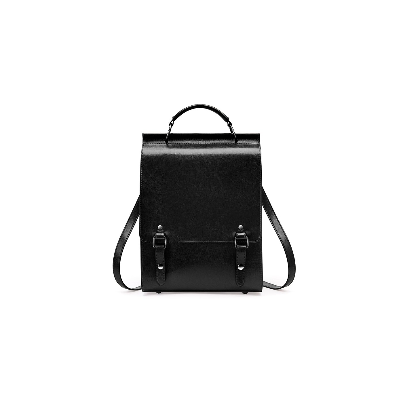 Product image 7 of Vintage Leather Convertible Backpack for wholesale handbag buyers