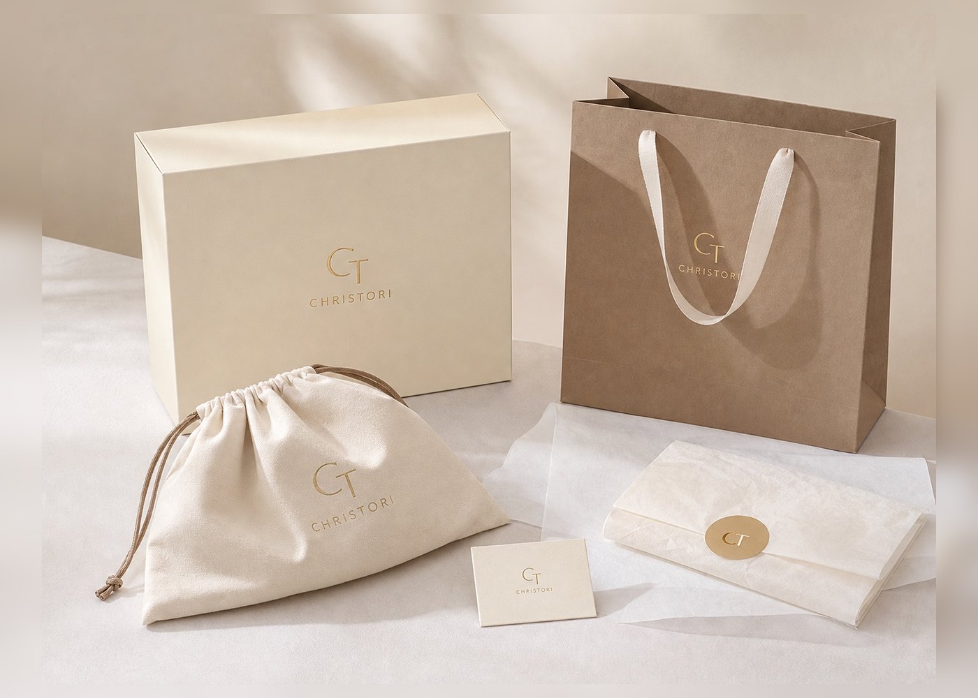 Dust bag option for Custom Packaging for Handbags